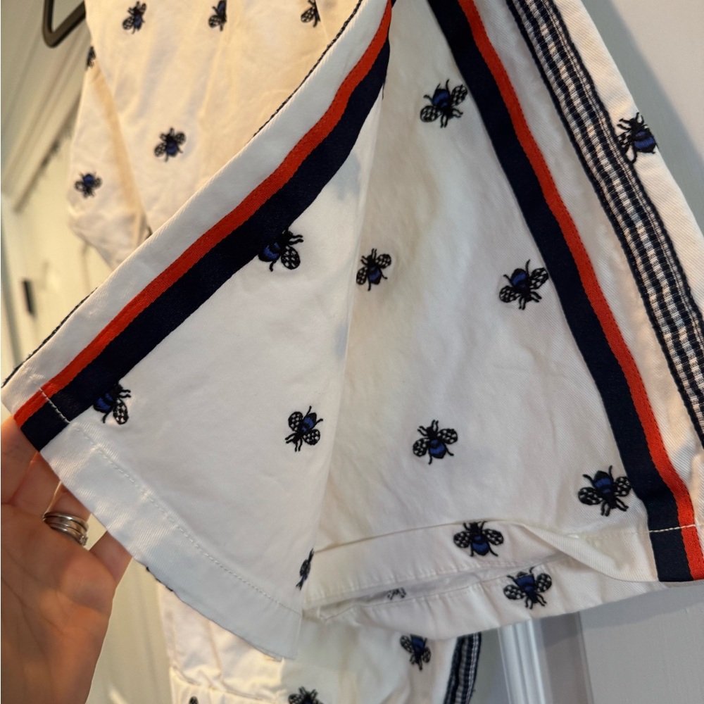 Anthropologie Embroidered Bumble Bee Track Pants! - Picture 5 of 9